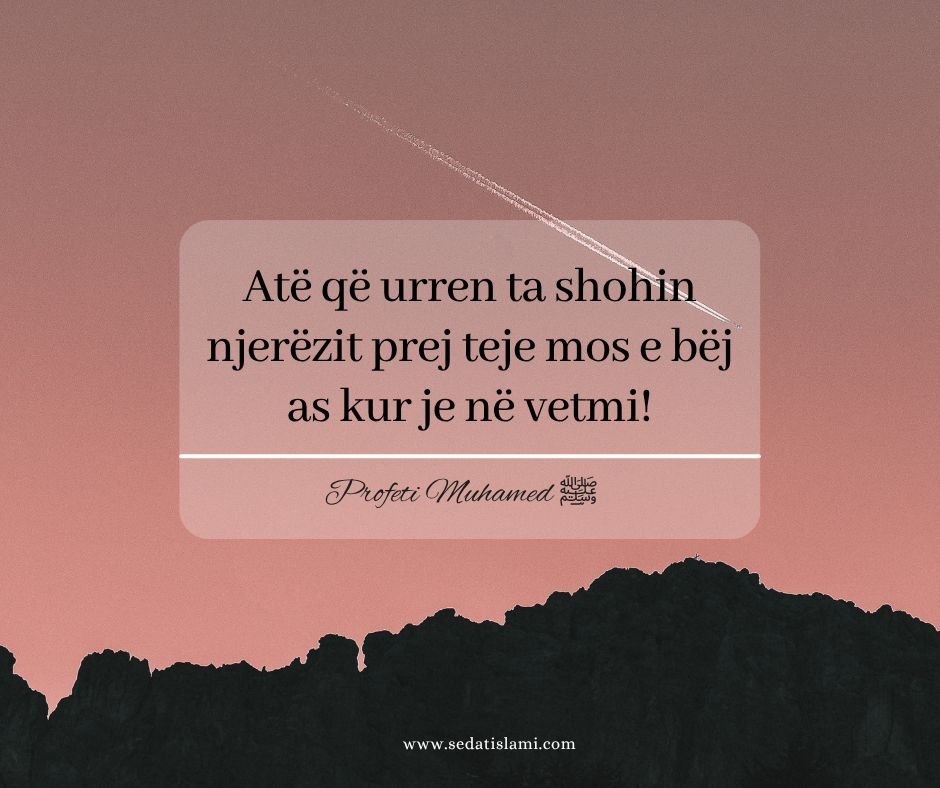 Vetmia përcakton se kush je!